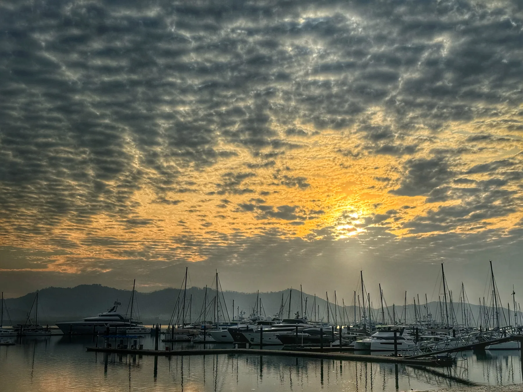 Day and night navigation during an Andaman sailing passage